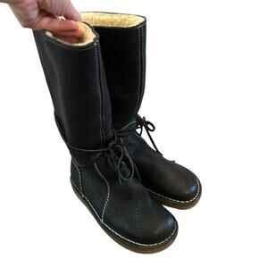 Duckfeet Silkeborg Handmade Danish Leather Boots Black Size 6.5